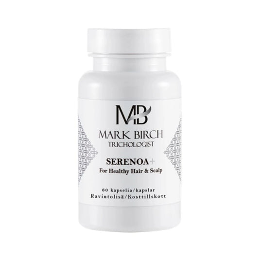Mark Birch Serenoa+ kapseli 60 kpl vitamiiniravintolisä hiustenkasvua tukemaan