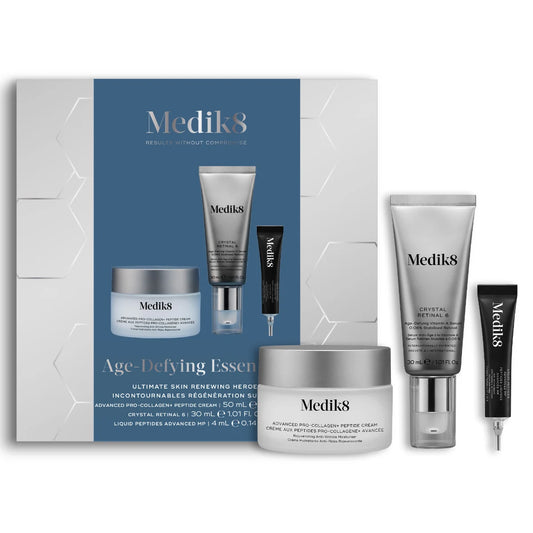 Medik8 Age Defying Essentials lahjapakkaus