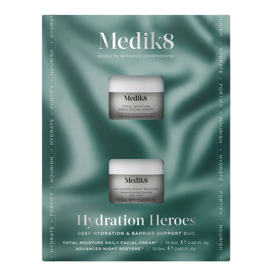 Medik8 Hydration Heroes lahjapakkaus – kosteutusta kaikille ihotyypeille