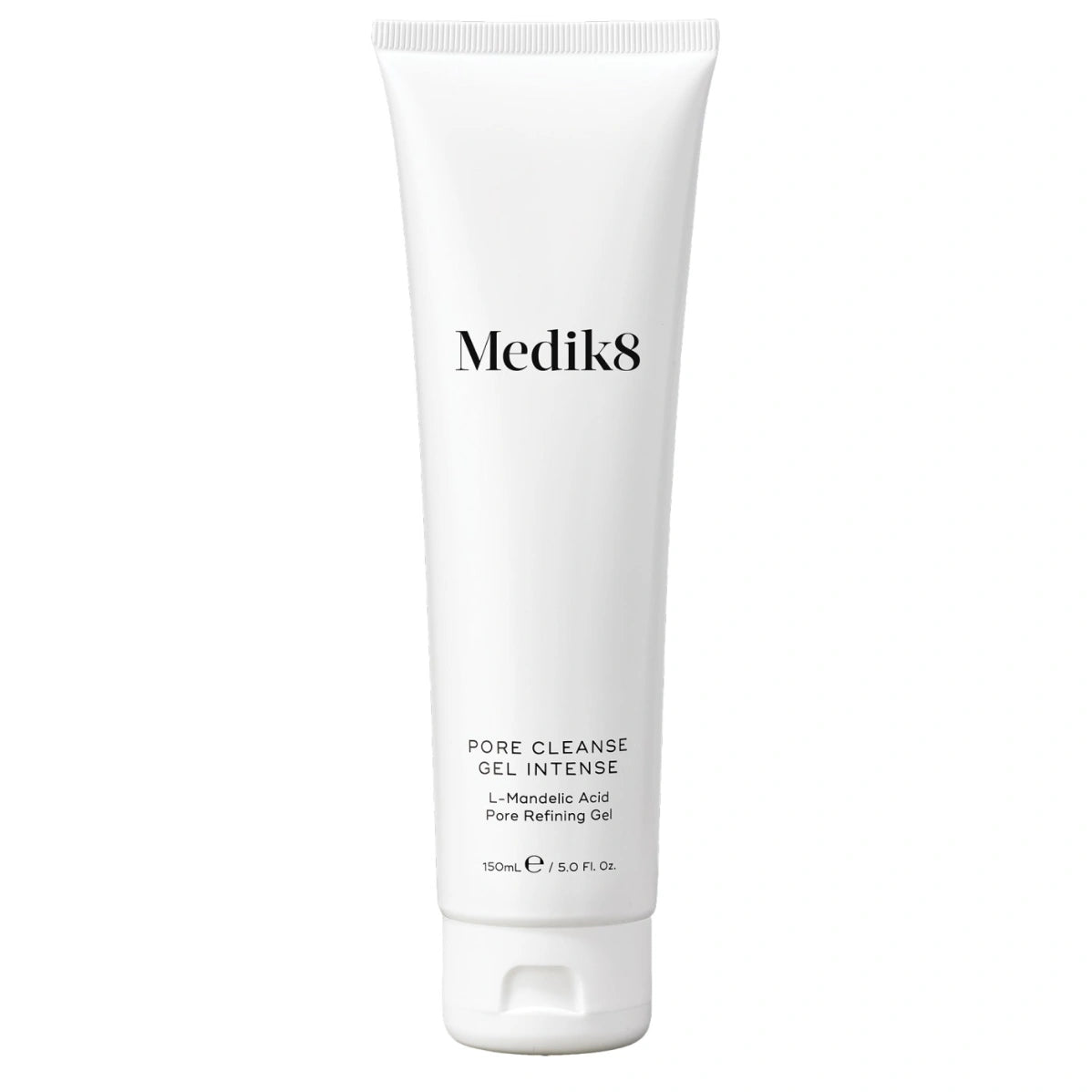 Medik8 Pore Cleanse Gel Intense 150 ml –L-mantelihappoa sisältävä, huokosia supistava puhdistusgeeli