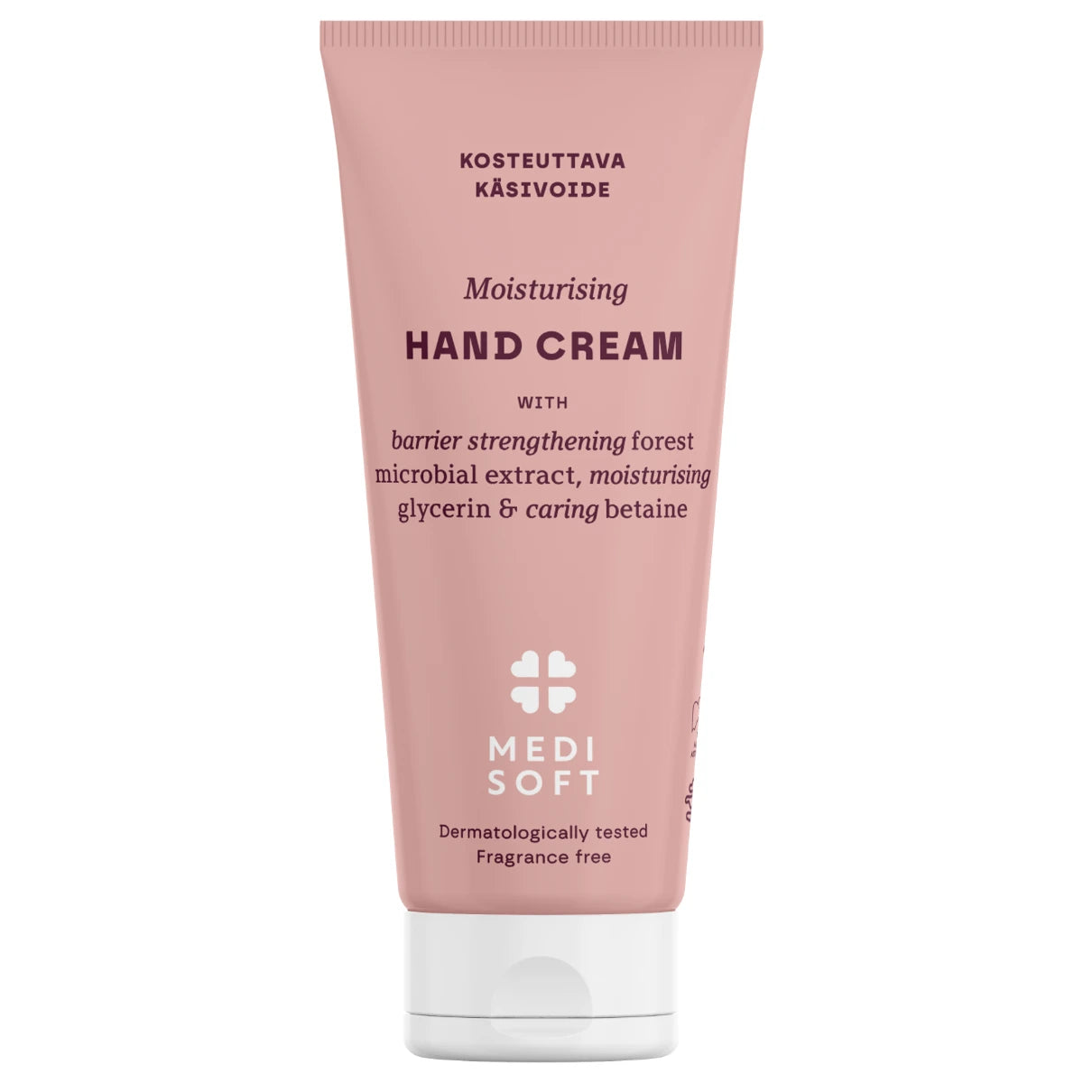 Medisoft Kosteuttava käsivoide 60 ml – metsämikrobiuutetta sisältävä hajusteeton käsivoide