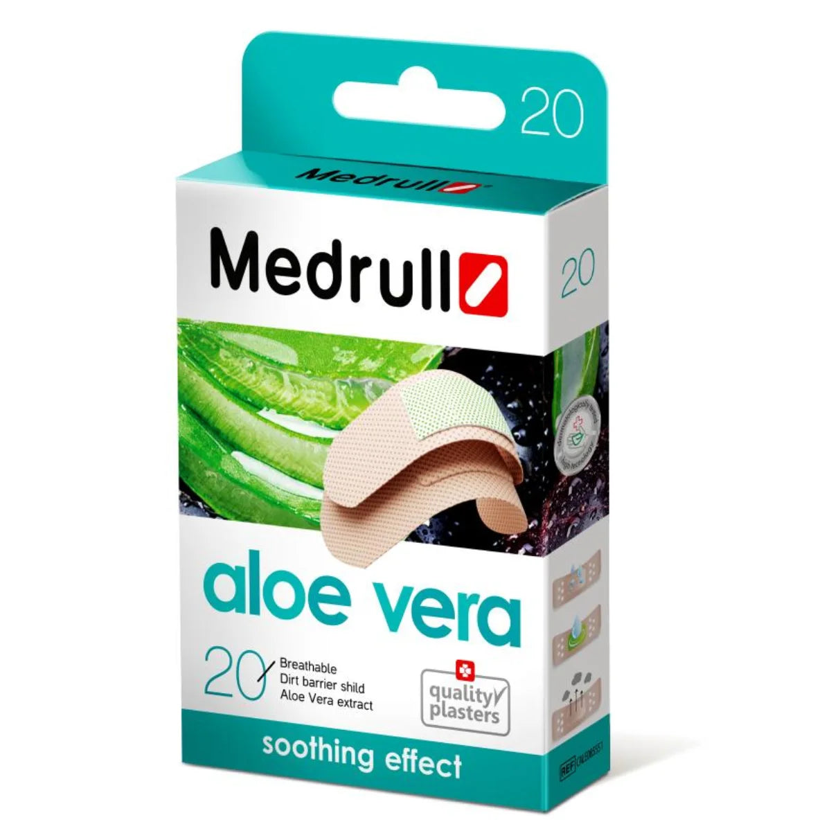 Medrull Aloe Vera laastari 20 kpl