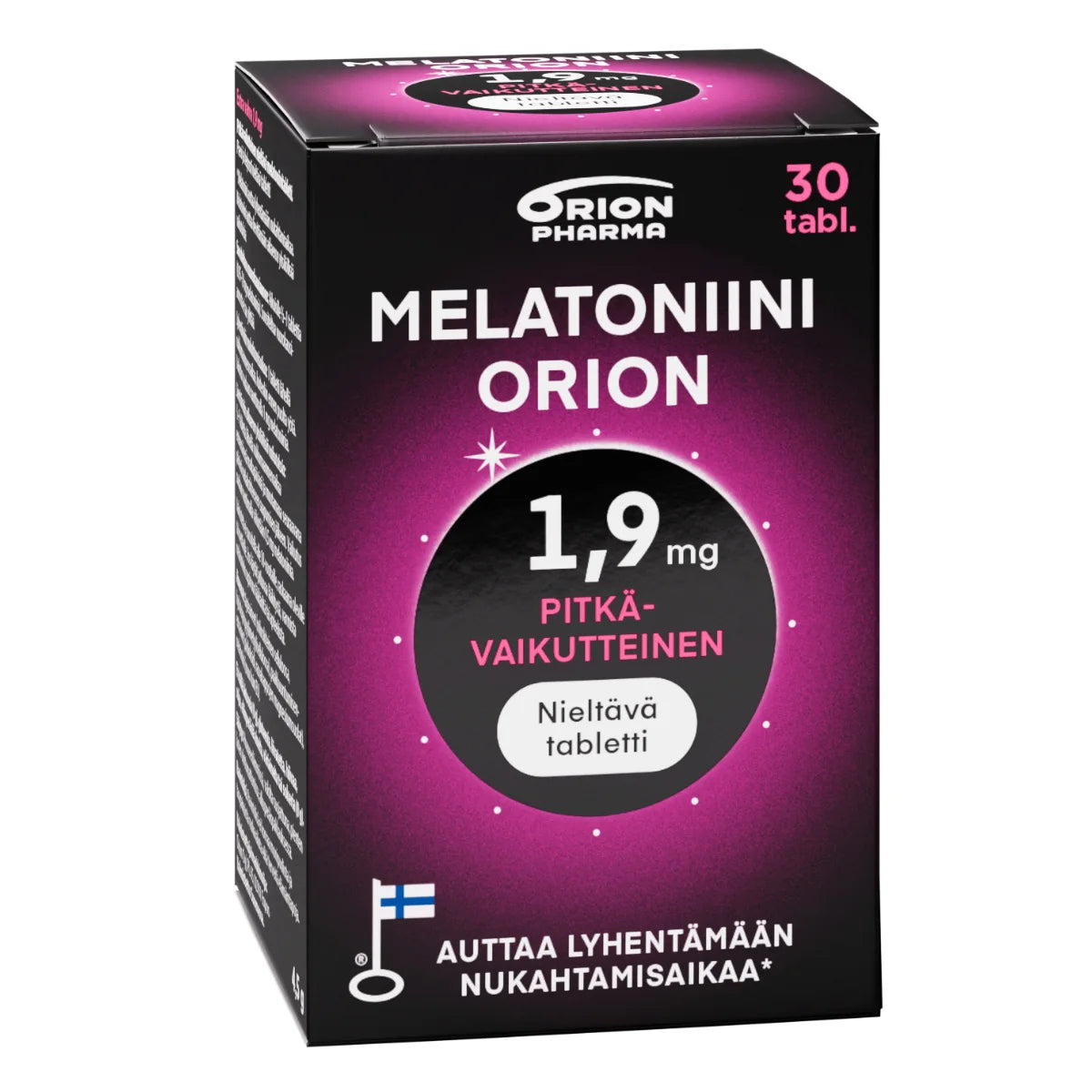 MELATONIINI Orion 1 9 Mg Pitk vaikutteinen Tabletti 30 Kpl MELATONIINI Orion 1 9 Mg Pitk vaikutteinen Tabletti 30 Kpl