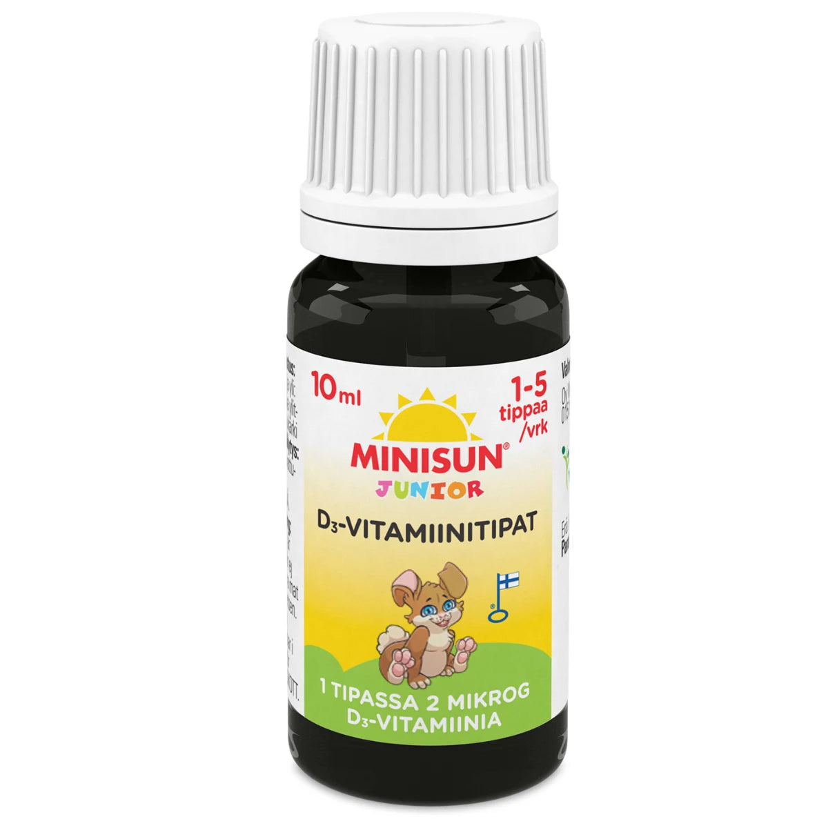 Minisun D-vitamiini 10 mikrog tipat tippapullossa