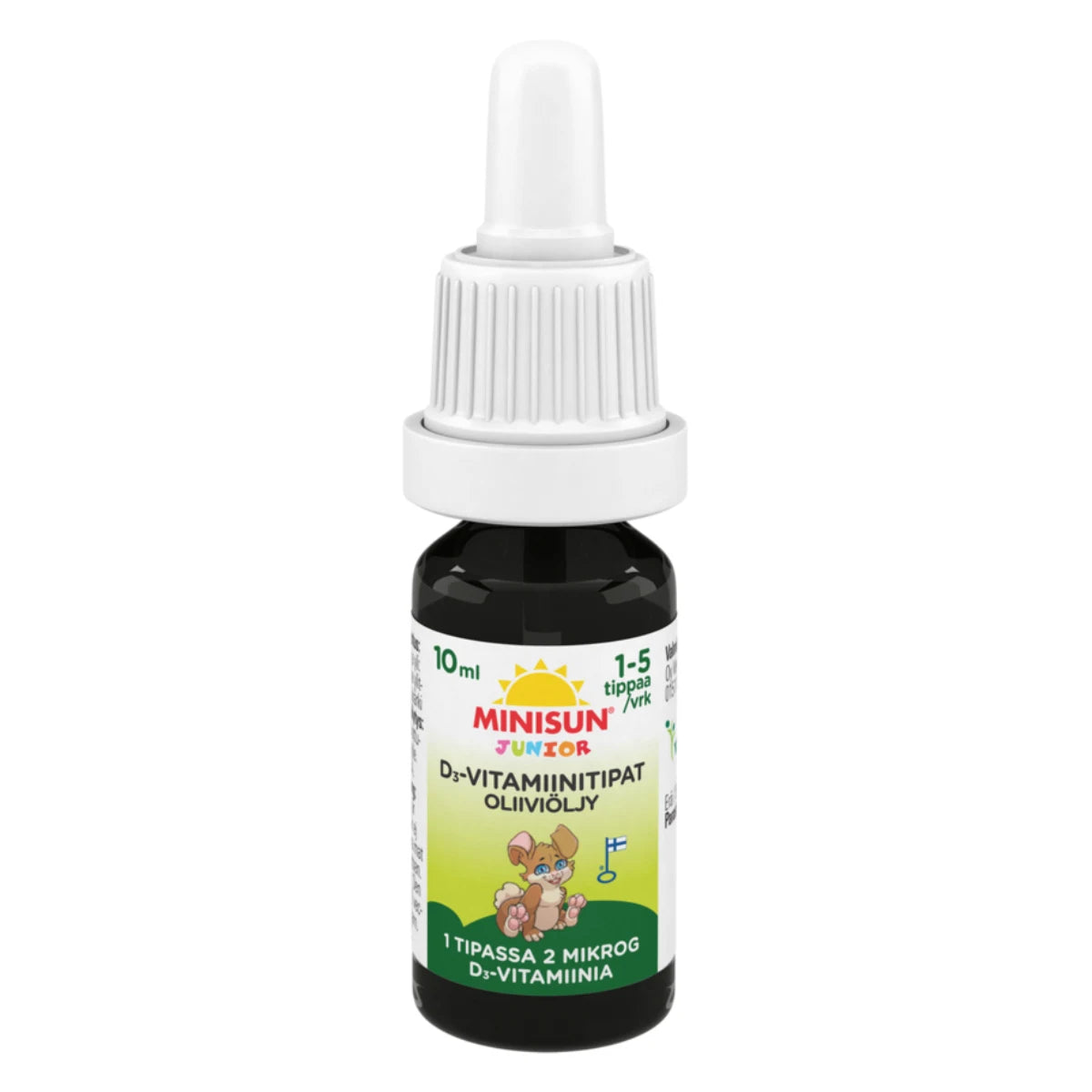 Minisun D-vitamiinioliiviöljytipat 10 ml