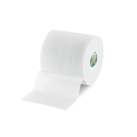 MOLLELAST Haft valkoinen tarttuva side 10 cm x 4 m 1 kpl