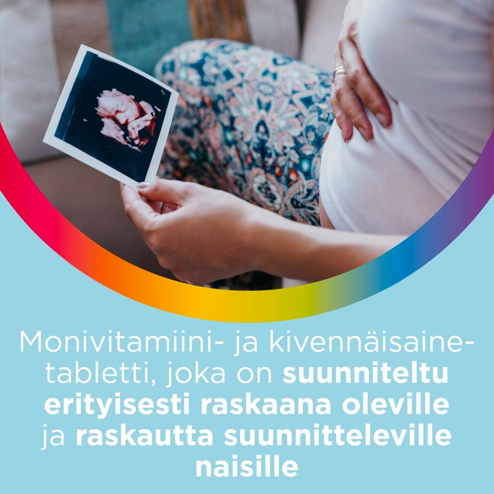 MULTI-TABS Pregnant monivitamiinitabletti sunniteltu raskaana oleville