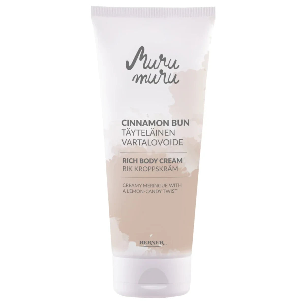 Murumuru Cinnamon Bun Rich Body Cream 200 ml – täyteläinen vartalovoide korvapuustin tuoksulla