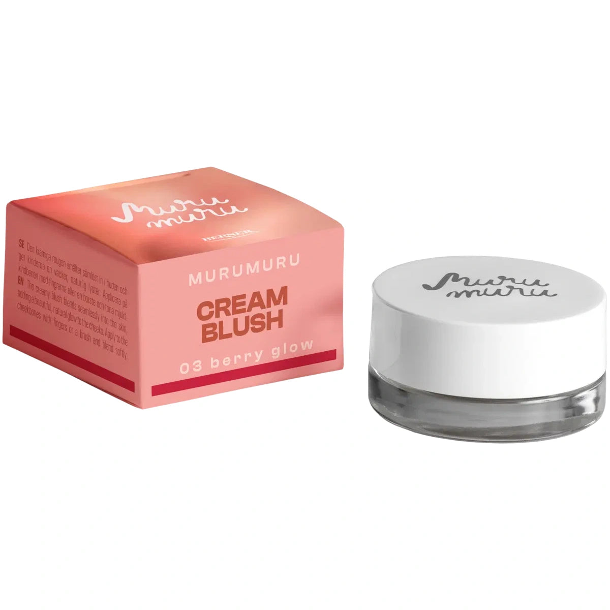 Murumuru Cream Blush 03 Berry Glow 5 ml