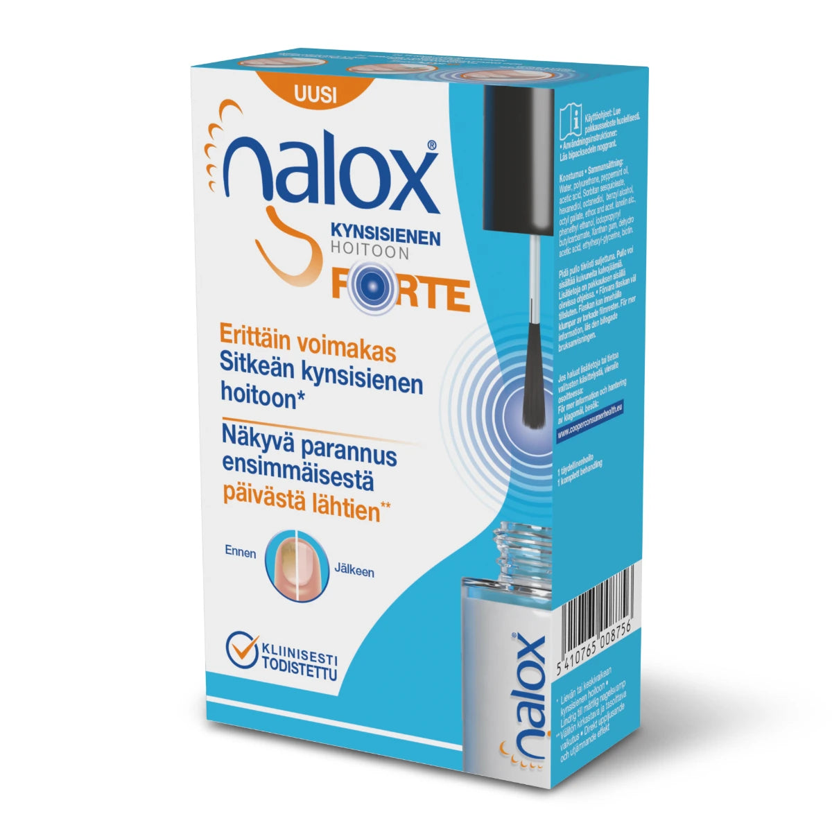 Nalox Forte Kynsisienihoito 30 ml – sisältää siveltimen