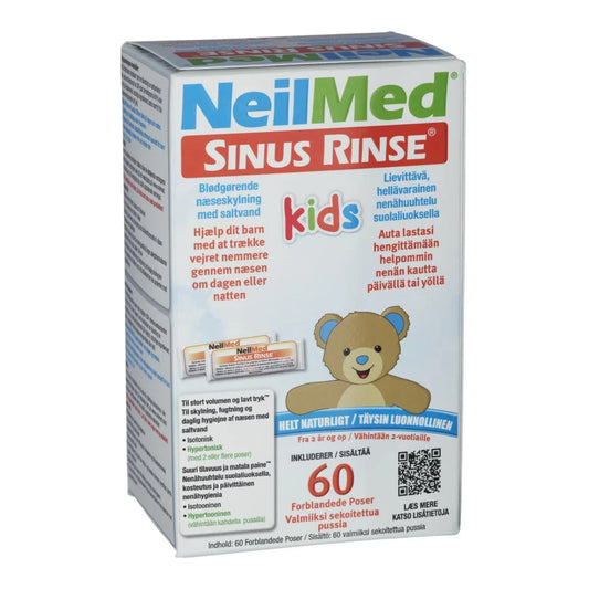 NEILMED Sinus Rinse Kids suola-annospussi 60 kpl