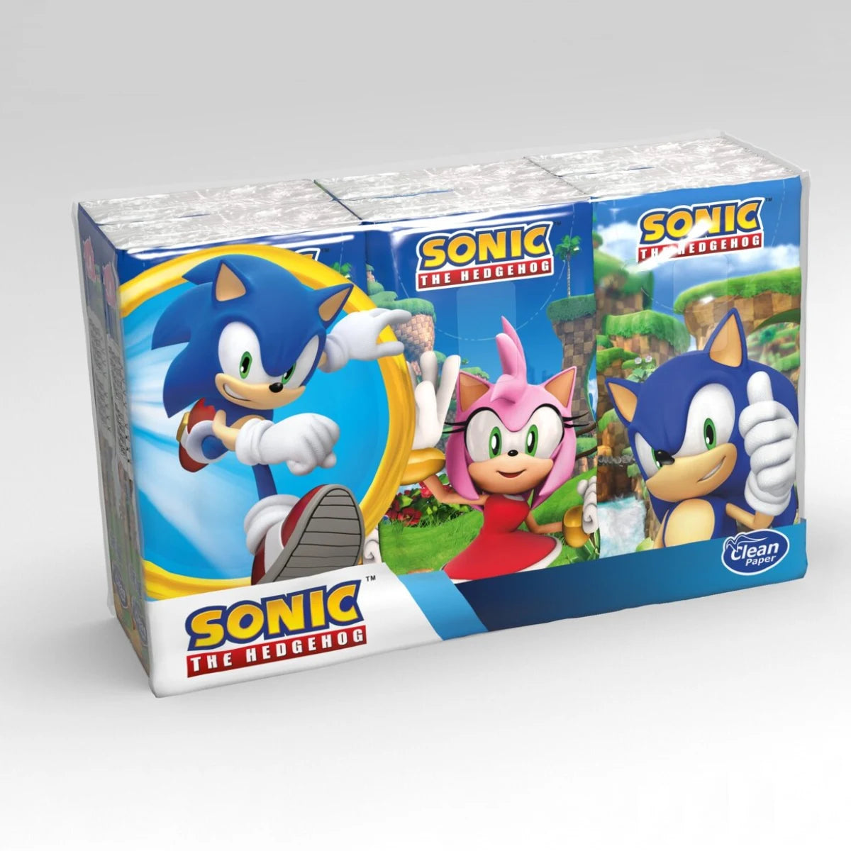 Nenäliina Sonic The Hedgehog Classic 6x9 kpl