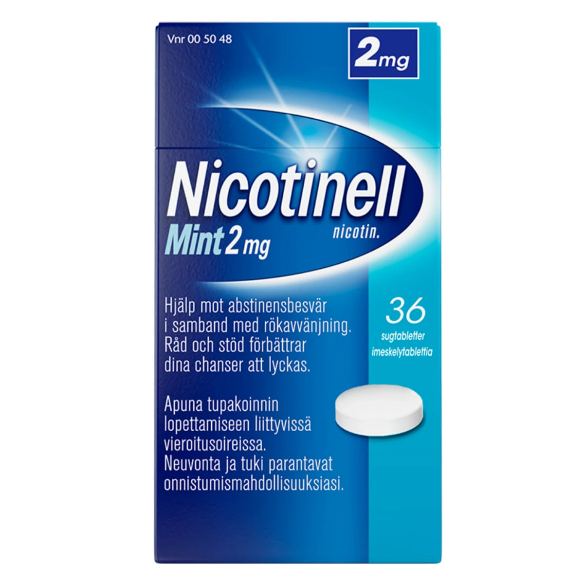 NICOTINELL MINT 2 mg imeskelytabletti