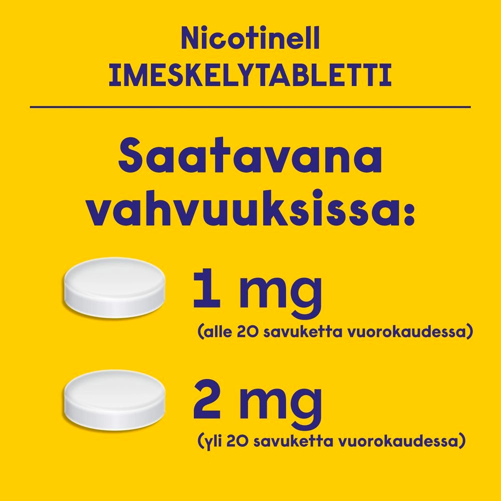NICOTINELL MINT 1 mg imeskelytabletti