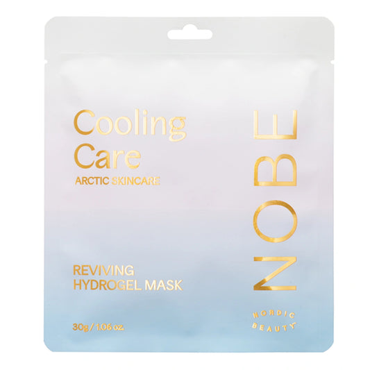 NOBE Cooling Care Reviving Hydrogel Mask 1 kpl energisoiva, viilentävä ja kosteuttava hydrogeelikasvonaamio,