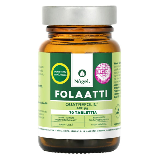 Nogel Folaatti Quatrefolic 400 mikrog 70 tablettia