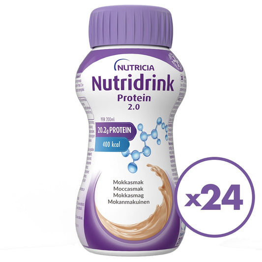 NUTRIDRINK Protein 2.0 Mokka 24 pulloa