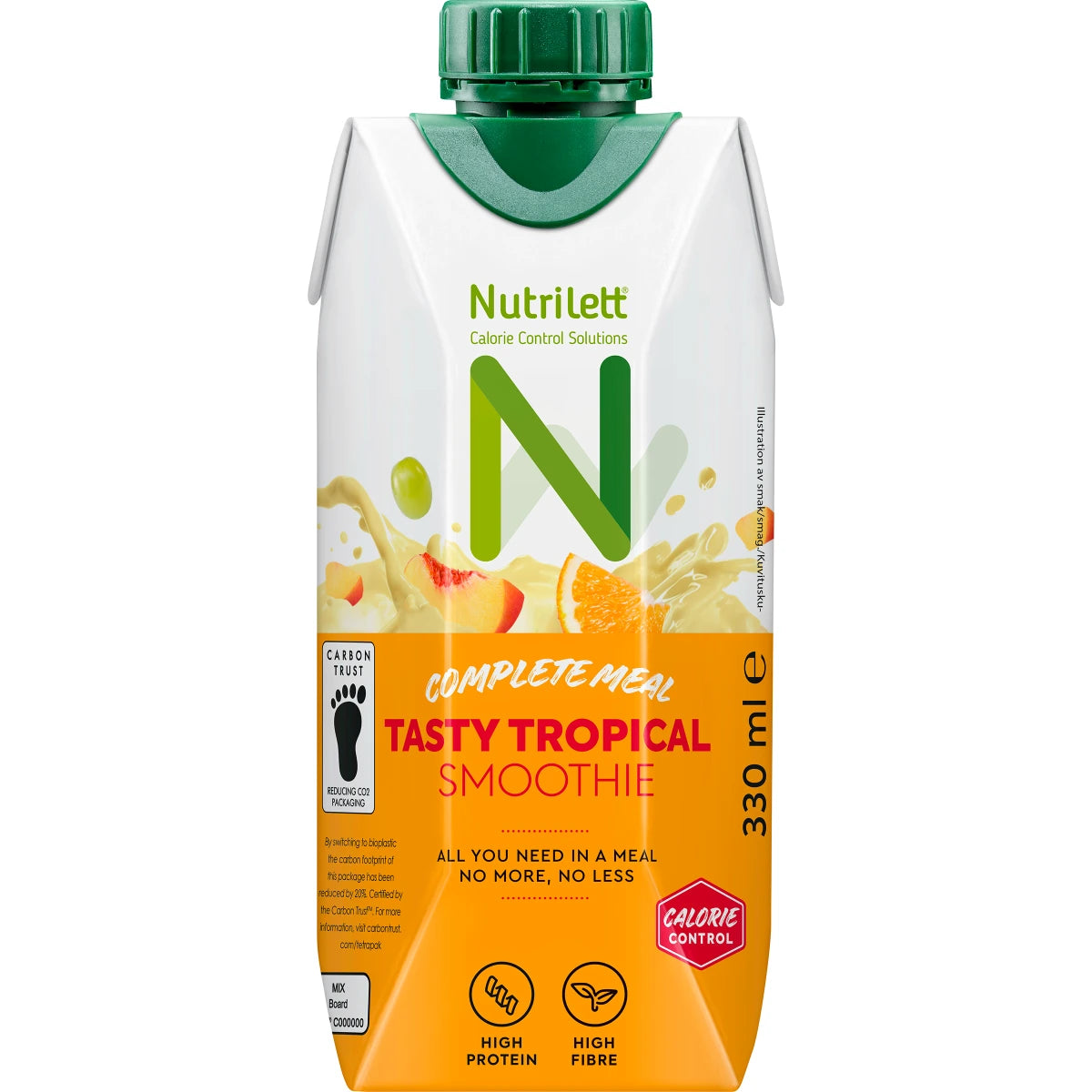 Nutrilett Smoothie Tasty Tropical 330 ml – trooppinen ateriankorvike painonhallintaan