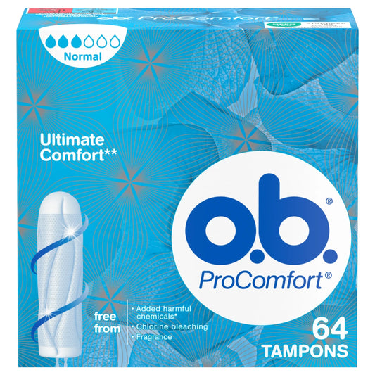 O.B. Procomfort Normal tamponi 64 kpl