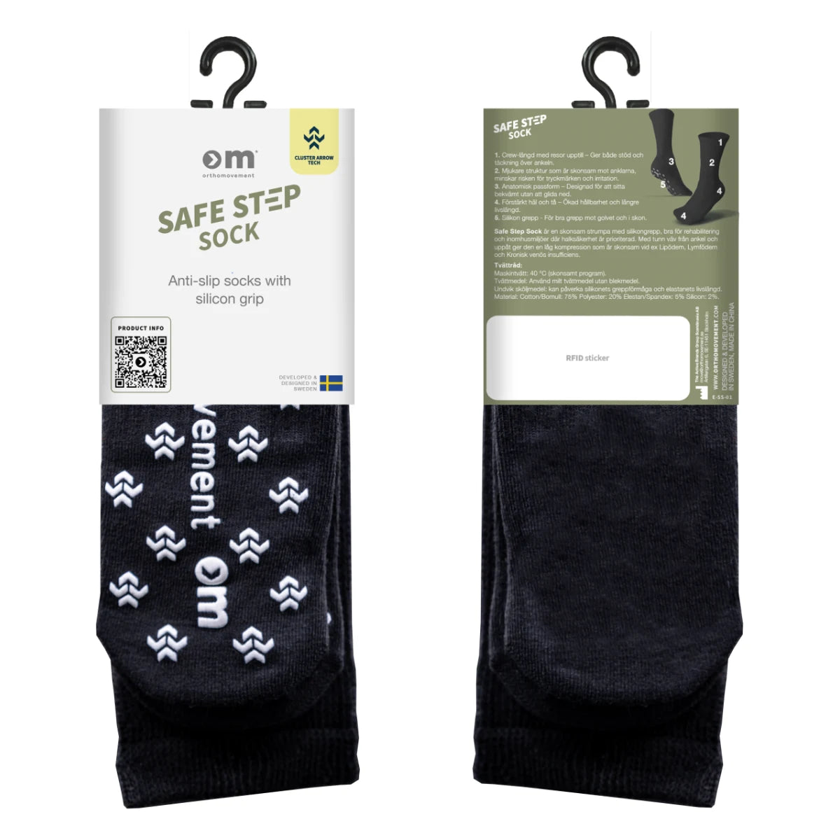 OM Safe Step Sock liukuestesukat