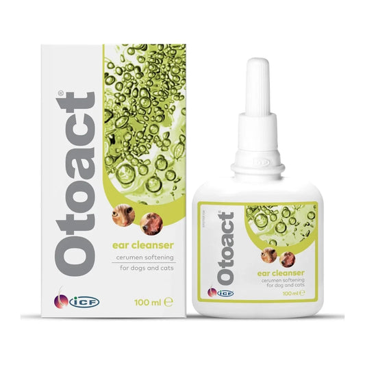 OTOACT Korvanpuhdistusliuos kissoille ja koirille 100 ml