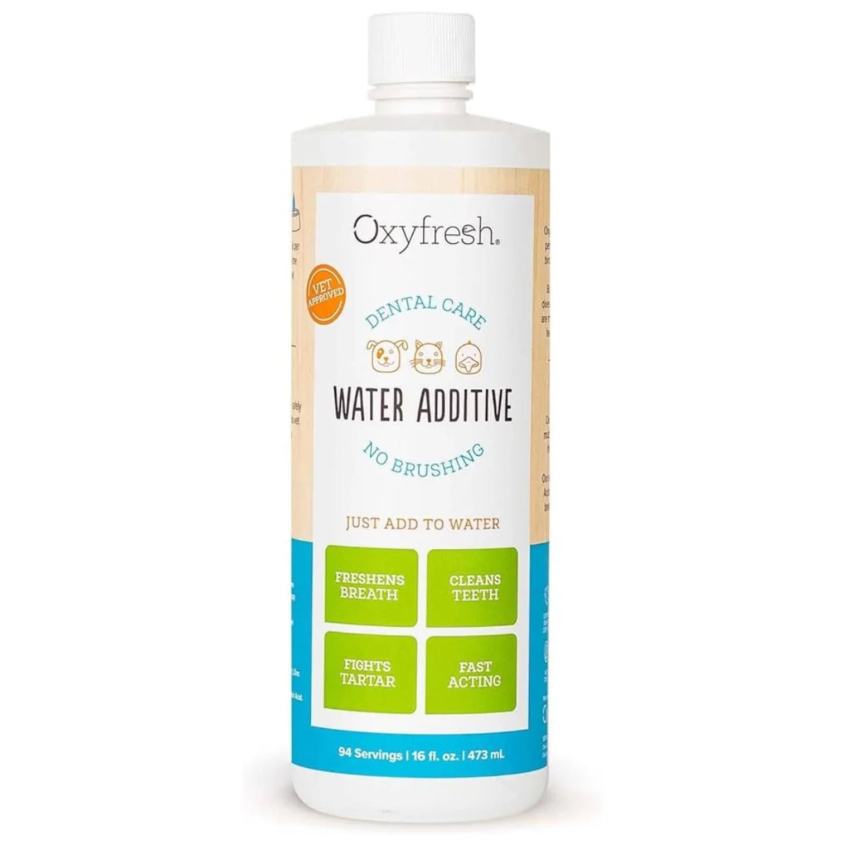 Oxyfresh Hammasliuos lemmikeille 473 ml