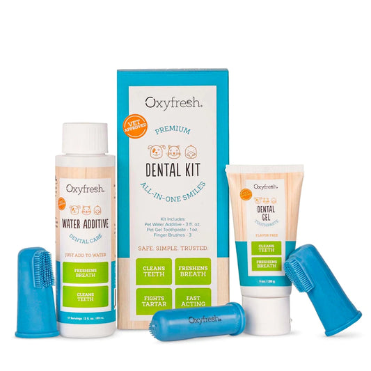 OXYFRESH Dental Kit suunhoitopakkaus eläimille 1 kpl