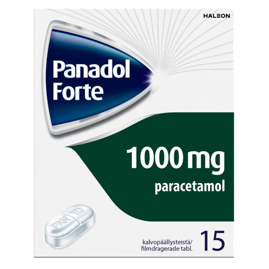 PANADOL FORTE 1000 mg tabletti, kalvopäällysteinen 15 kpl