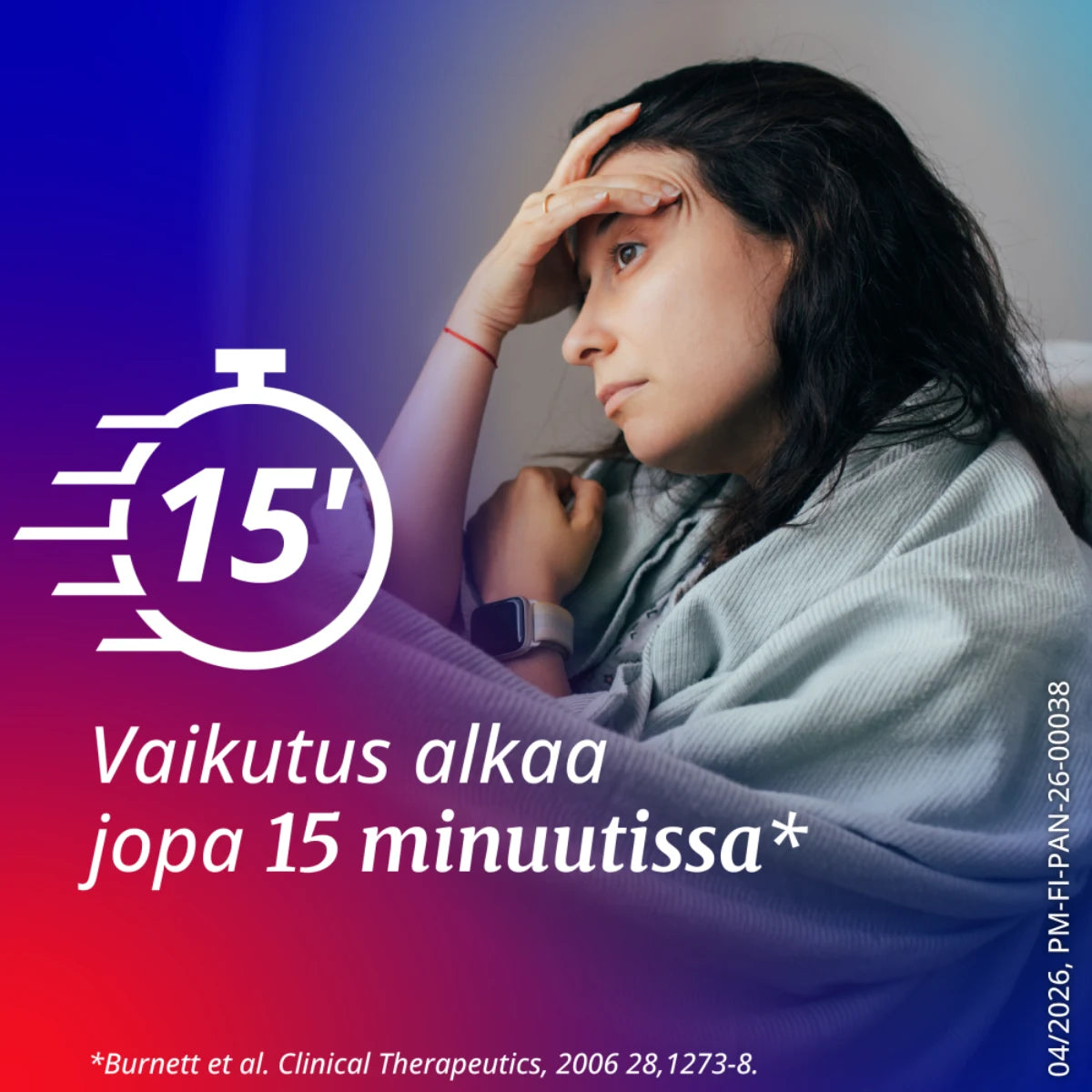 PANADOL ZAPP 500 mg tabletti, kalvopäällysteinen