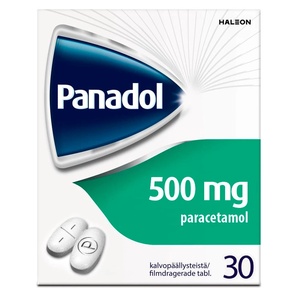 PANADOL 500 mg tabletti, kalvopäällysteinen 30 tabl