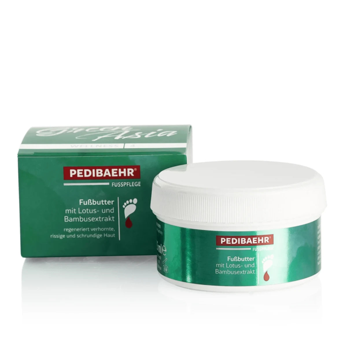 Pedibaehr Green Asia jalkavoi erittäin kuivalle iholle