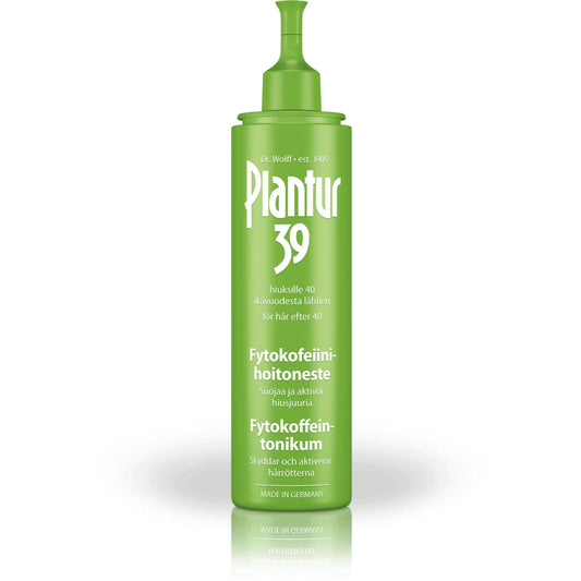 PLANTUR 39 Fytokofeiinihoitoneste hiusjuurille 200 ml suojaa ja aktivoi hiusjuuria