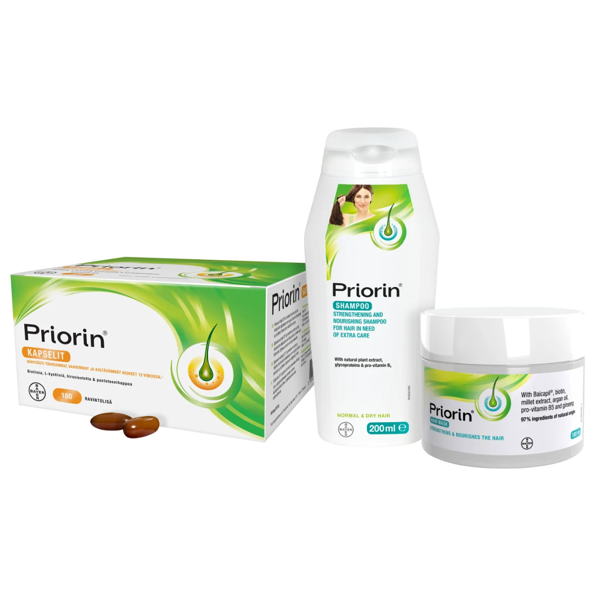 Priorin Mask Priorin Hair Mask 180 ml – Nettiapteekki.fi