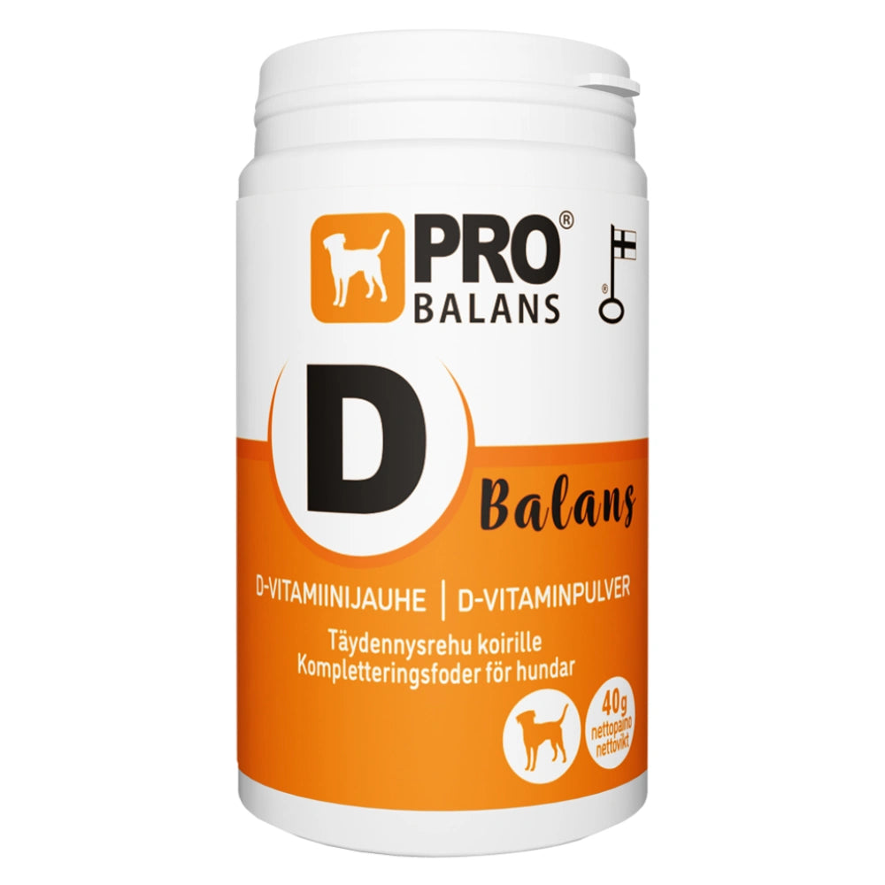 PROBALANS D-Balans D-vitamiinijauhe koirille 40 g