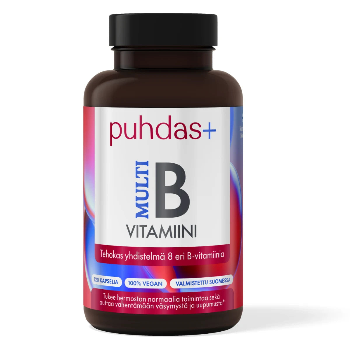 Puhdas+ Multi-B-Vitamiini vegekapseli 120 kpl