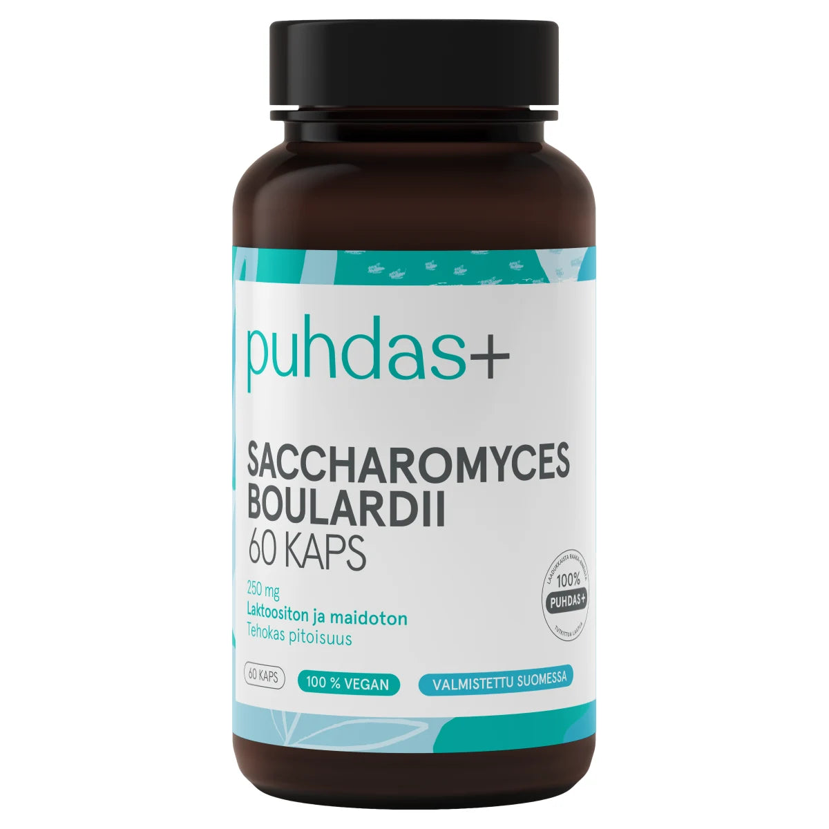 PUHDAS+ Saccharomyces boulardii 250 mg kapseli 60 kpl