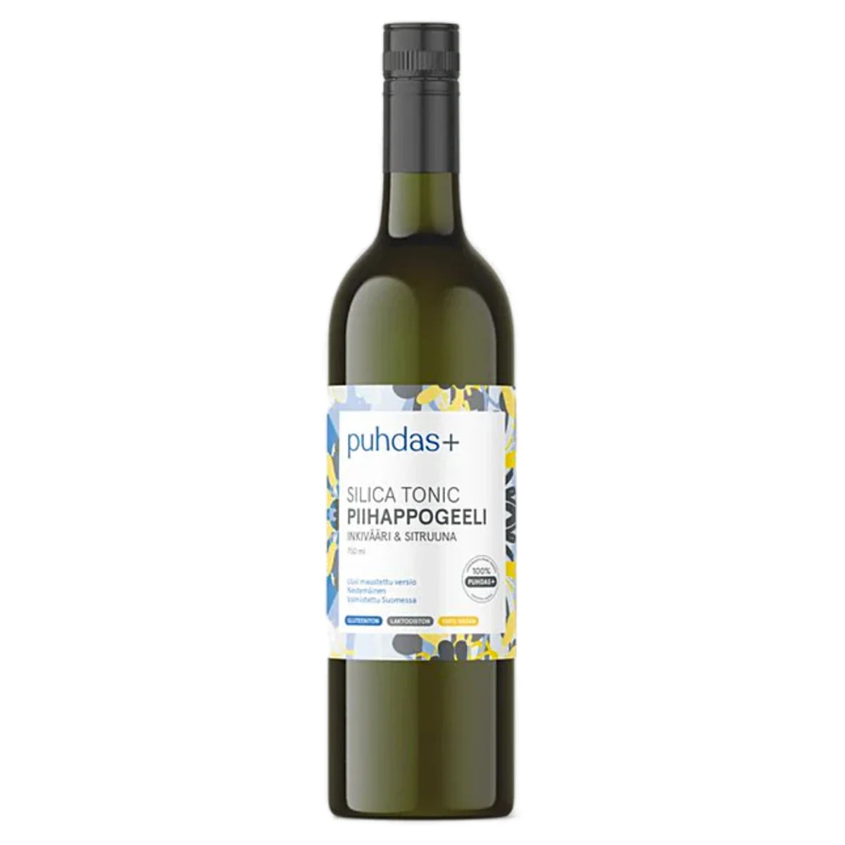 Puhdas+ Silica Tonic Inkivääri-Sitruuna 750 ml
