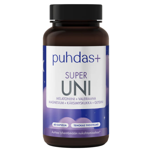 Puhdas+ Super Uni 60 kaps