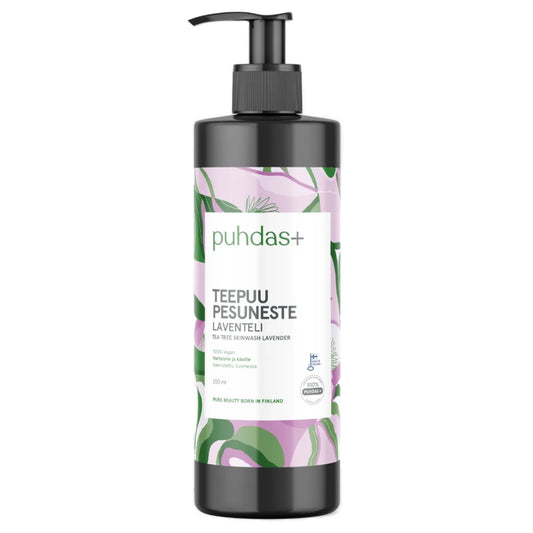 Puhdas+ Teepuu Pesuneste laventeli 250 ml