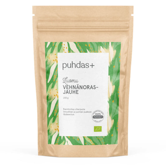 PUHDAS+ Luomu Vehnänorasjauhe 200 g