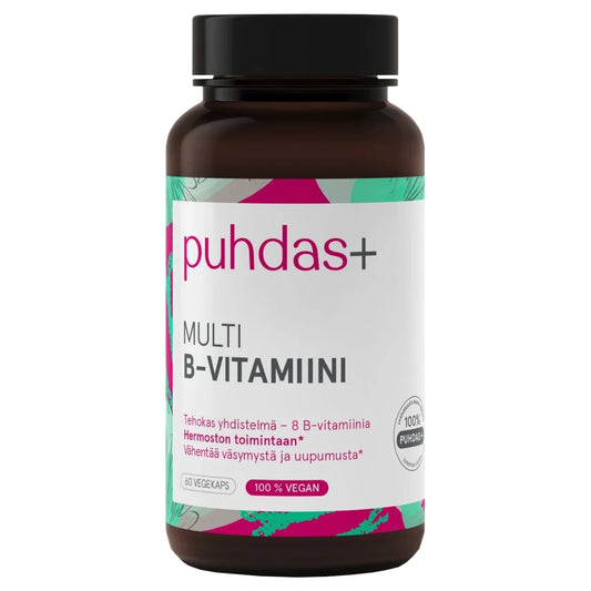 Puhdas+ Multi-B-Vitamiini vegekapseli 60 kpl