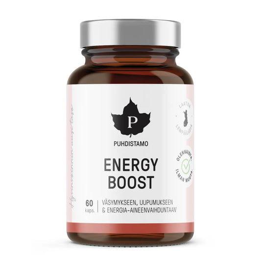 PUHDISTAMO EnergyBoost kapseli 60 kpl