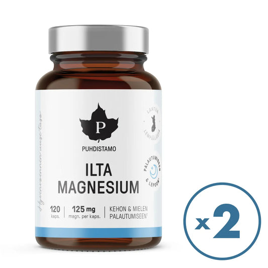 Puhdistamo Ilta Magnesium 2x120 kaps