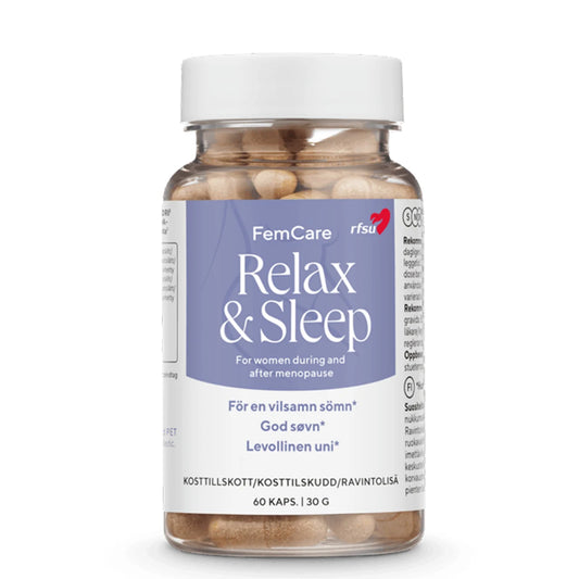 RFSU Fem Care Relax & Sleep 60 kpl