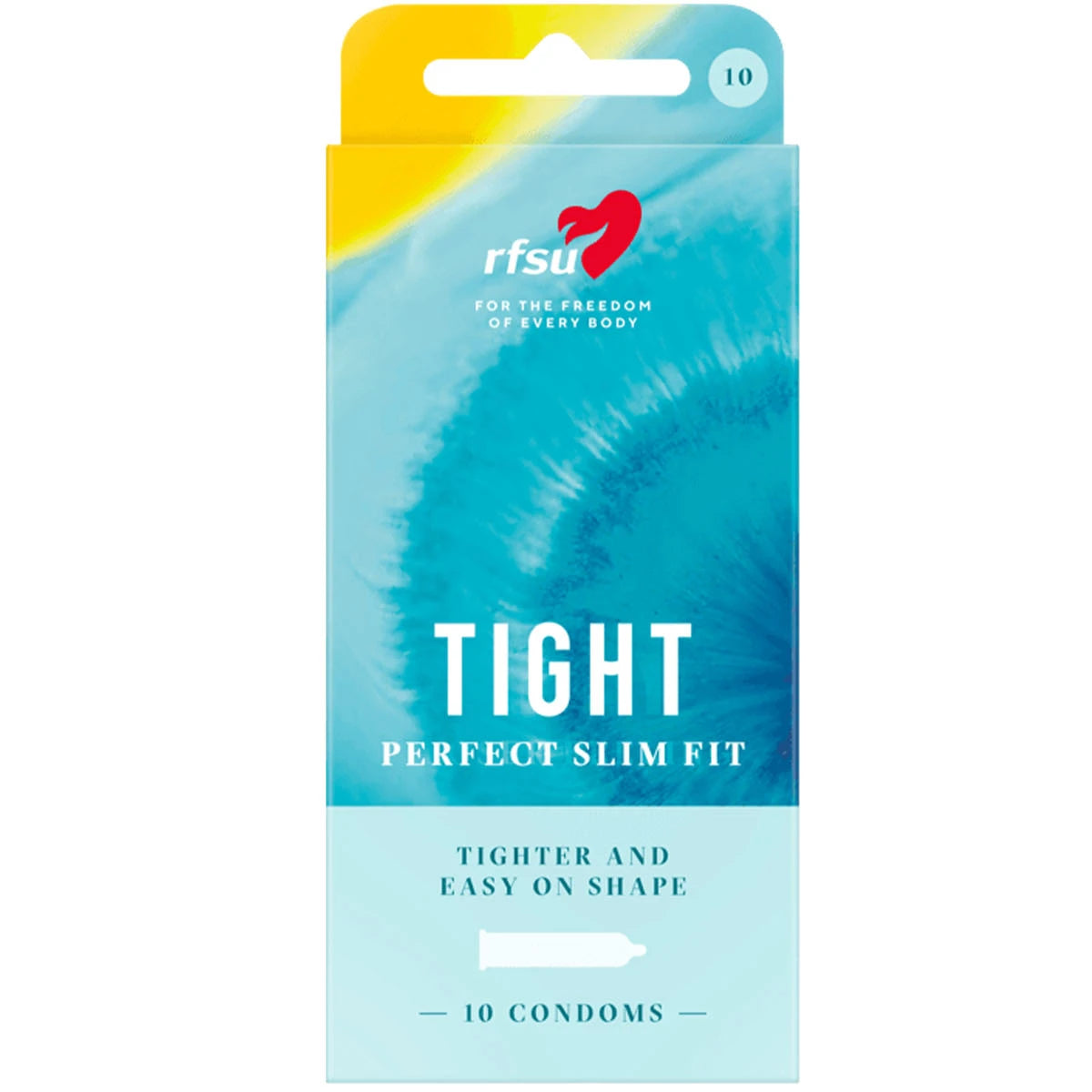 RFSU Tight Slim Fit Kondomi 10 kpl