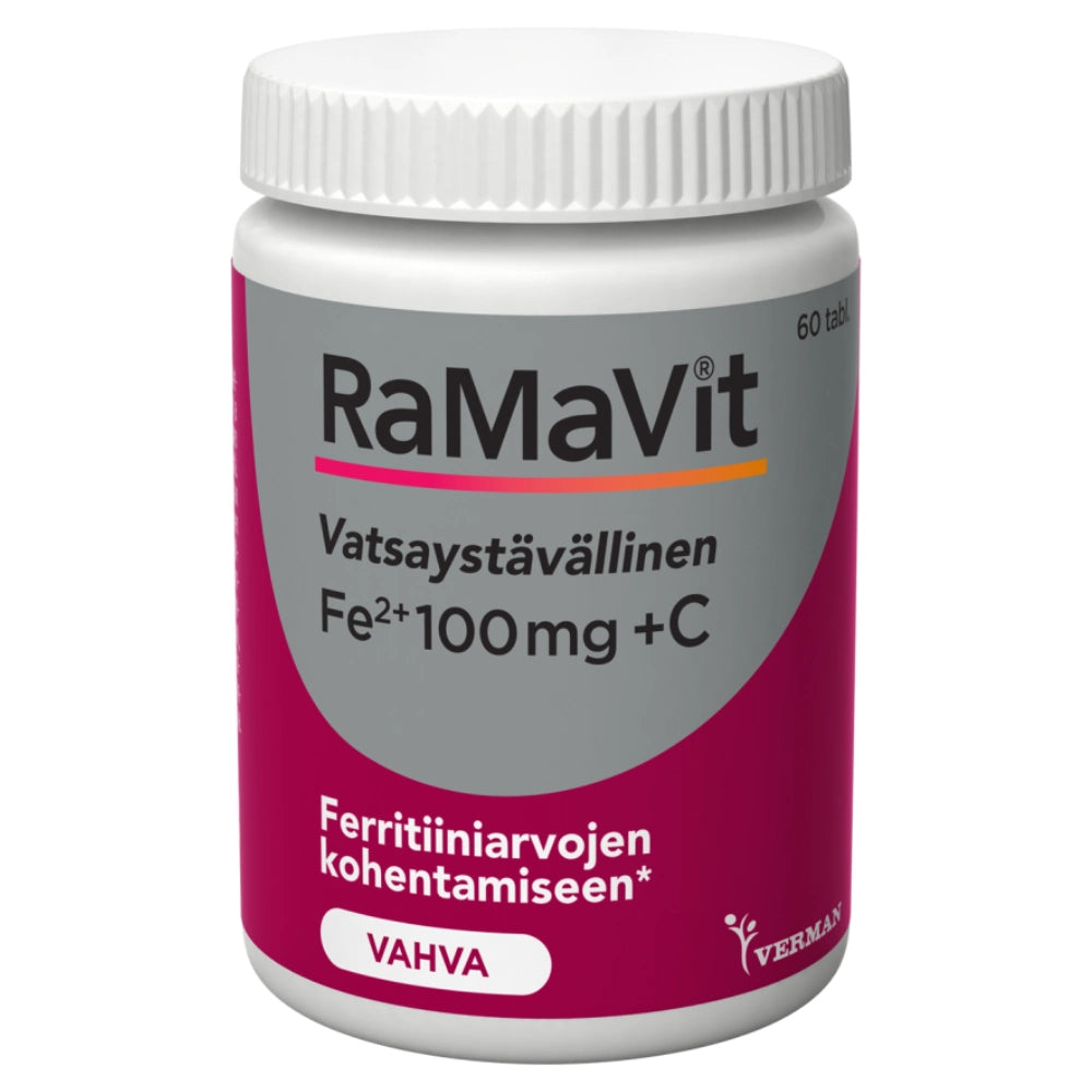 RAMAVIT Rauta 100 mg tabletti 60 kpl