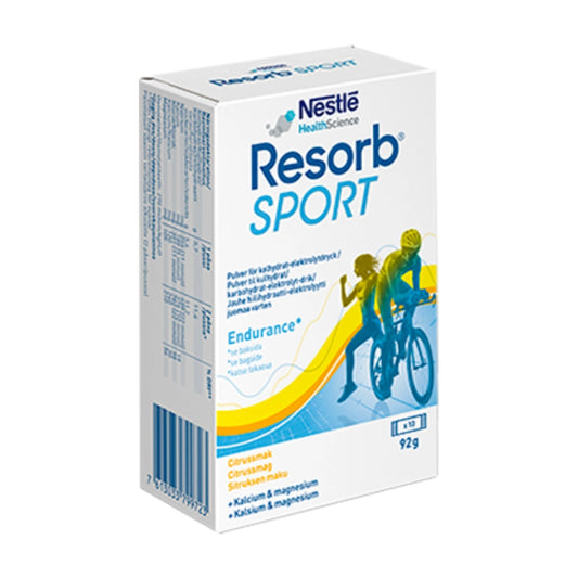 RESORB Sport glukoosi-elektrolyyttivalmiste 10 pussia