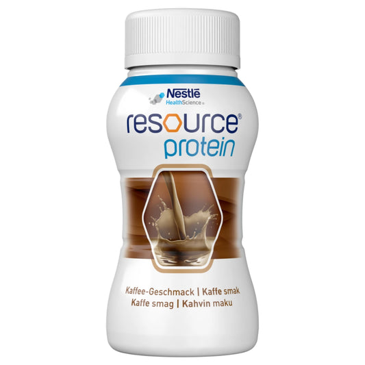 RESOURCE Protein Kahvi 4x200 ml ravitsemuksellisesti täysipainoinen, runsasproteiininen ravintojuoma
