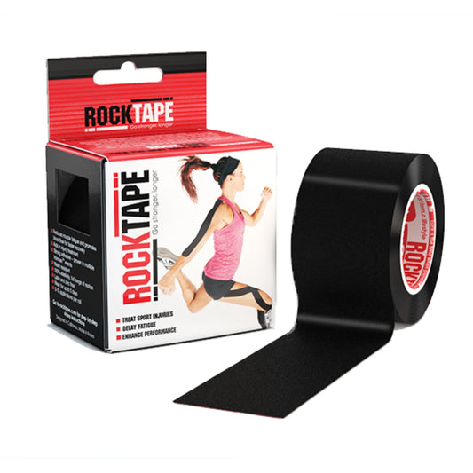 Rocktape Kinesioteippi Musta 5 cm x 5 m 1 rll