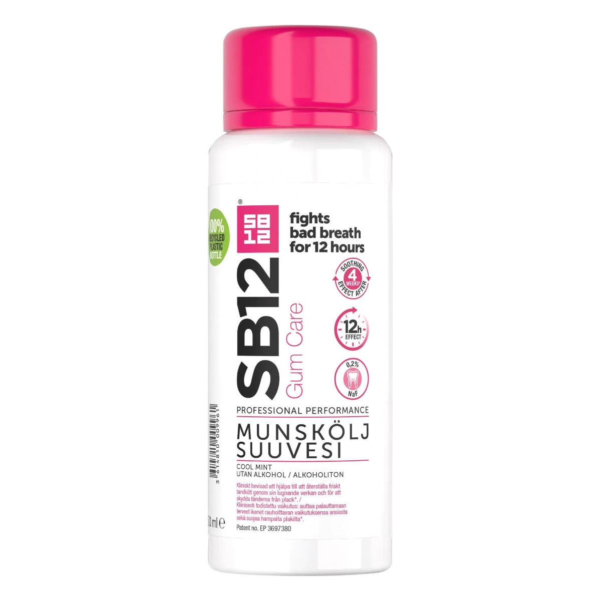SB12 Gum Care Suuvesi Cool Mint 500 ml – monivaikutteinen suuvesi&nbsp;